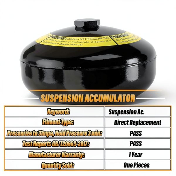Fexhull Front Suspension Accumulator for Lexus LX570-2