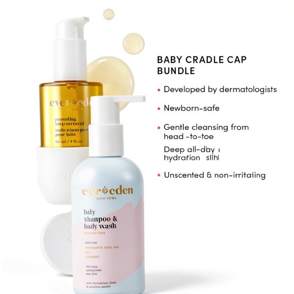 Evereden Baby Shampoo and Oil for Newborns-1