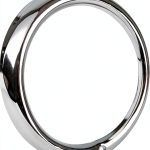 Headlight Retainer Ring EMPI Chrome Front Trim-0