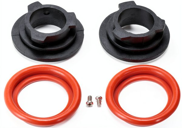 H11 LED Headlight Adapter X AUTOHAUX Retainer for Halogen Lamps-3