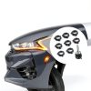 H7 bulb adapter NIIIYTYB automotive headlight retainer premium plastic-3