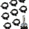 H7 bulb adapter NIIIYTYB automotive headlight retainer premium plastic-0