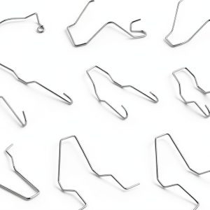 SSNNUU Headlight Spring Retainer Clip Durable Steel Mount for Bulbs-0
