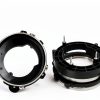 Eterpace Jeep Headlight Bucket Black Plastic 2 Pack Direct Replacement-2