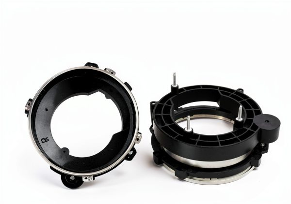 Eterpace Jeep Headlight Bucket Black Plastic 2 Pack Direct Replacement-2