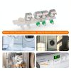 DC97-15459Q Washer Water Inlet Valve, Compatible with Samsung Washing Machine Parts, Repair Washer Water Leakage, Loud voice, does not Fill with Water, Replace WA51A5505AC/US-00 WA52A WA54A WA55A-2