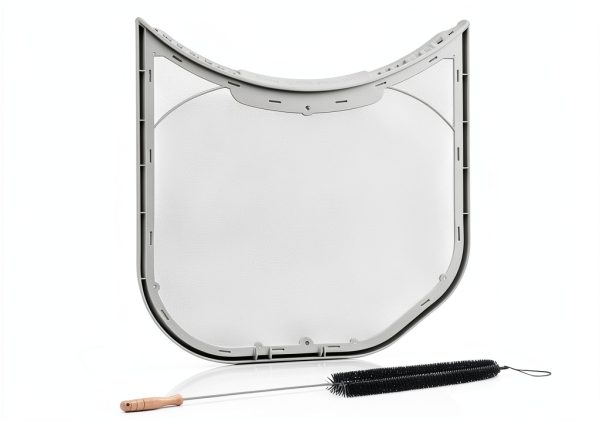 ADQ56656403 Dryer Lint Filter for LG Dryer – Grey Screen with Brush-0