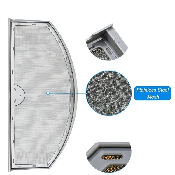 WE03X23881 Dryer Lint Screen Replacement for GE 4476390 GTD45EASJ2WS GTD33EASK0WW GTD45EASJ0WS GTD42EASJ2WW GTD65EBSJ3WS GTD65GBSJ1WS GTD42GASJ2WW GTD42GASJ0WW GTX22EASK0WW GTD33WASK0WW HTX21EASK0WW-2