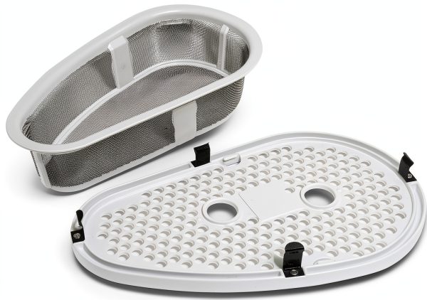 Dryer Lint Filter by UPTTHOW W10828351 White Screen with Cover-0