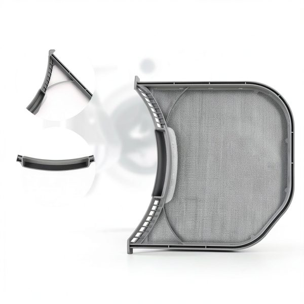 ADQ56656401 Dryer Lint Filter Upgraded Stainless Steel Mesh Screen for LG ADQ566564 and Ken-more Elite Dryer Lint Screen Replacement with Clothes Dryer Lint Vent Trap Cleaner Brush Part #PS3531962-2