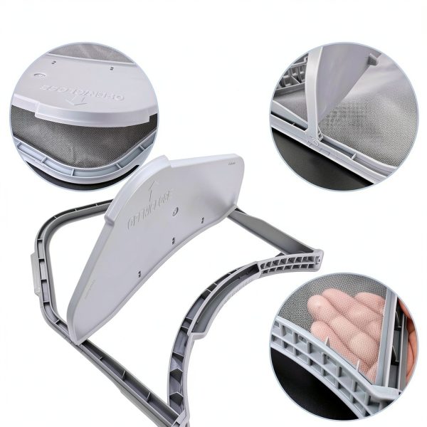 DC97-16013A Dryer Lint Screen Filter with DC61-02610A Lint Filter Cover, Dryer Lint Filter Assembly Replacement Parts AP4559595 DC97-16013B EAP4221239 PS4221239-3