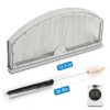 Upgraded WE03X23881 Dryer Lint Screen Filter Replacement for GE Dryer, GTD65EBSJ3WS GTD33EASK0WW GTD42EASJ2WW GTD42GASJ2WW GTD45EASJ2WS PS11763056 Stainless Steel Metal Screen with Cleaner Kit Brush-1